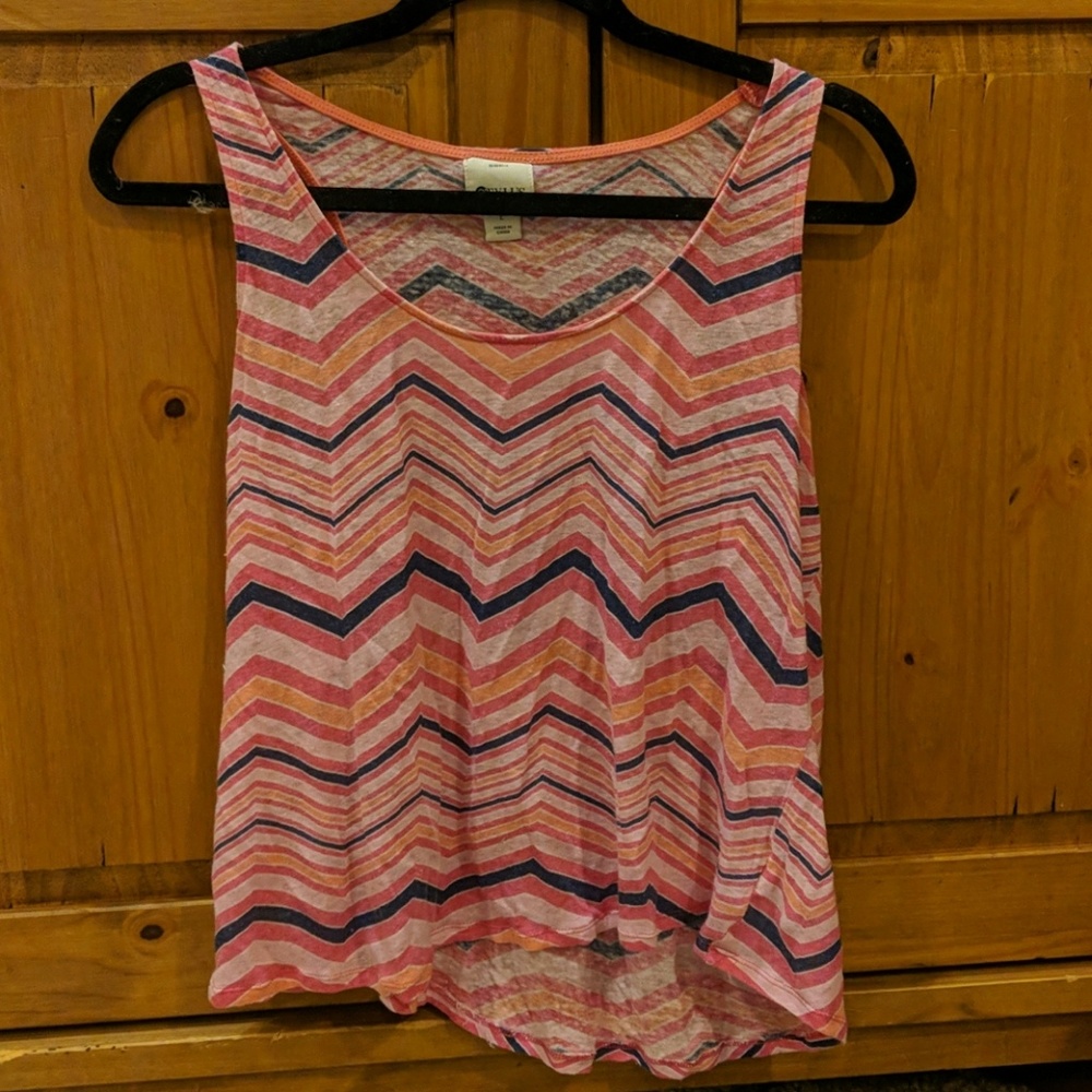 Linen tank